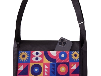 Изображение №4 | Сумка из нетканого PET материала с регулируемой ручкой (разноцветный)