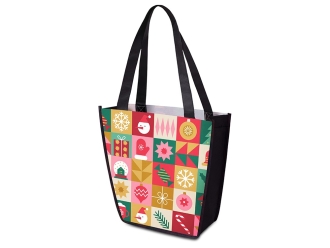 Изображение №1 | Сумка для шопинга с донной складкой и ручкой из нетканого PET материала (разноцветный)