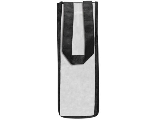 Изображение №4 | Чехол для бутылки из нетканого материала PET с возможностью полноцветной печати (черный)