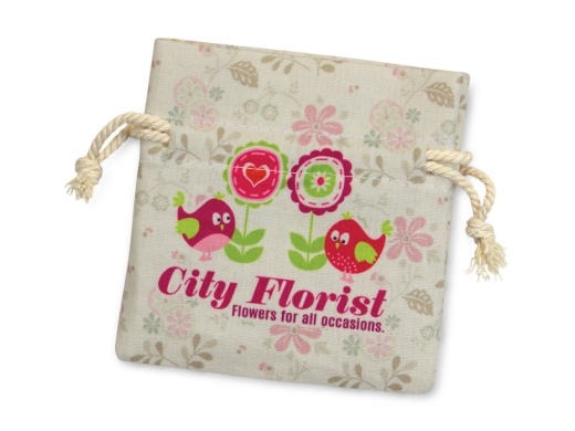 Изображение №1 | Мешочек подарочный малый с возможностью полноцветной печати (натуральный)