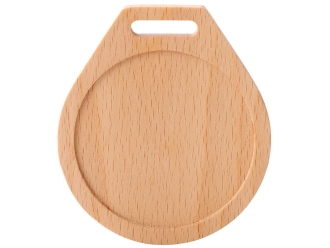 Изображение №2 | Медаль из бука «Round» (натуральный)