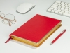 Изображение №5 | Ежедневник недатированный А5 «Chelsea» (красный/золотистый)