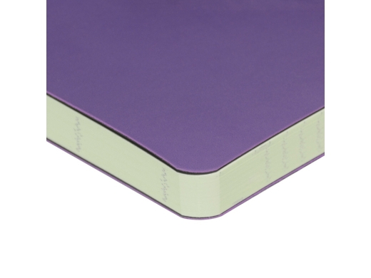 Изображение №3 | Ежедневник недатированный А5 «Megapolis Velvet Flex» (светло-фиолетовый)