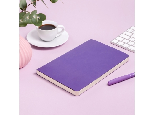 Изображение №11 | Ежедневник недатированный А5 «Megapolis Velvet Flex» (светло-фиолетовый)