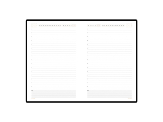 Изображение №2 | Ежедневник недатированный А5 «Mercury» A5 (синий)