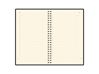 Изображение №2 | Ежедневник недатированный А5 «Milano» (красный)