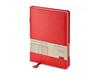 Изображение №1 | Ежедневник недатированный А5 «Polo» (красный)