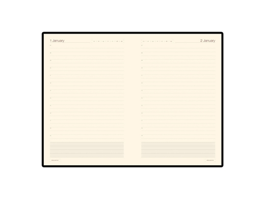 Изображение №2 | Ежедневник А5 полудатированный «Porto» A5 (бордовый)