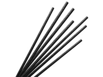 Изображение №4 | Ароматический диффузор с палочками, Баккарат: жасмин и миндаль, амбра, 100 мл С лого (янтарный)