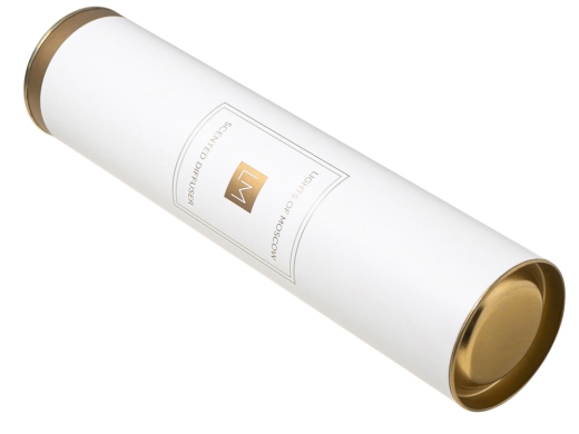 Изображение №5 | Ароматический диффузор с палочками, Баккарат: жасмин и миндаль, амбра, 100 мл С лого (янтарный)