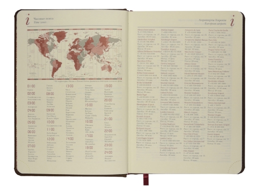 Изображение №6 | Ежедневник недатированный А5 «Velvet Index» с индексами (коричневый)