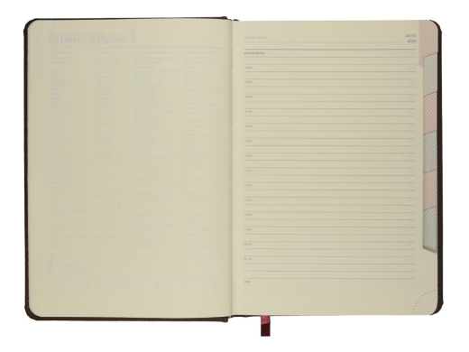 Изображение №8 | Ежедневник недатированный А5 «Velvet Index» с индексами (коричневый)