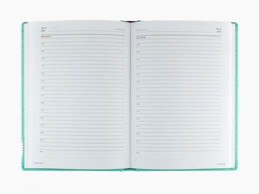 Изображение №2 | Ежедневник недатированный А5 «Velvet» A5 (зефирный мятный)