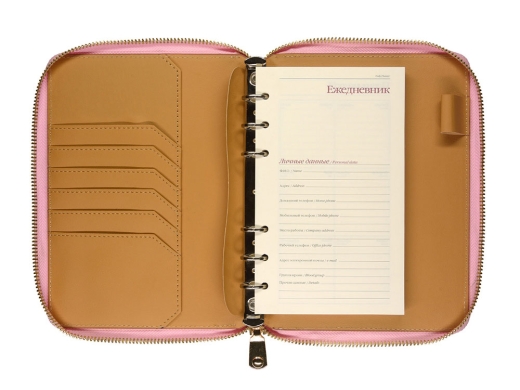 Изображение №4 | Ежедневник недатированный А5- «Riviera. Zefir» (розовый зефир)