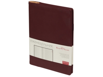 Изображение №1 | Еженедельник недатированный А5 «Concept» A5 (бордовый)