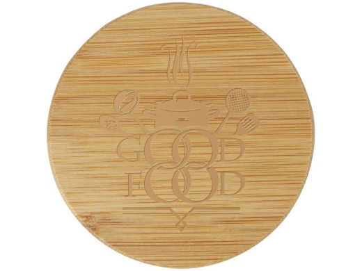 Изображение №4 | Заварочный чайник с бамбуковой крышкой «Zen» (прозрачный/натуральный)