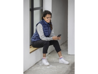 Изображение №5 | Жилет «Pallas» женский из переработанных материалов XS (темно-синий)