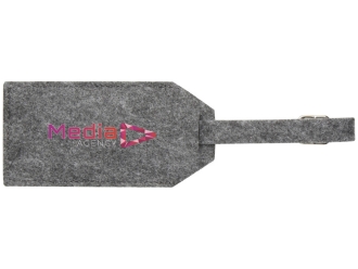 Изображение №5 | Багажная бирка из RPET-фетра «Tie» (серый)