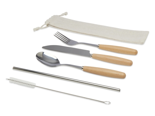 Изображение №1 | Набор столовый приборов «Root» (натуральный)