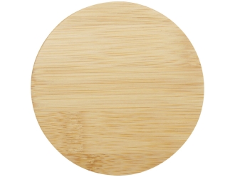 Изображение №2 | Кружка с бамбуковой крышкой «Leona» (прозрачный)