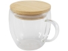 Изображение №3 | Кружка с бамбуковой крышкой «Lenora» (прозрачный)