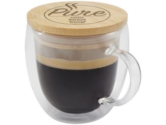 Изображение №5 | Кружка с бамбуковой крышкой «Lenora» (прозрачный)