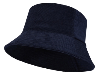 Изображение №1 | Панама «Howson» из переработанного вельвета (темно-синий)