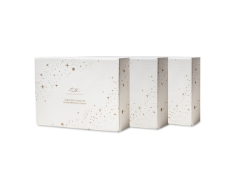 Изображение №7 | Набор для создания 2-х ароматических свечей: амбра и табак/маракуйя, сандал и пачули С лого (белый)