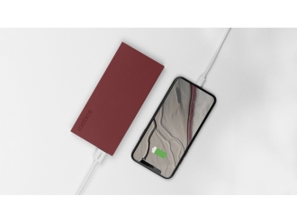 Изображение №8 | Внешний аккумулятор «NEO ARIA», 10000 mAh (бордовый/серый)