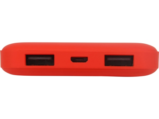 Изображение №5 | Внешний аккумулятор «NEO PB100», soft touch, 10000 mAh (красный)