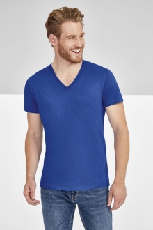 Изображение №5 | Футболка мужская с глубоким V-обр. вырезом Master 150, черная, размер S