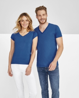 Изображение №6 | Футболка мужская с глубоким V-обр. вырезом Master 150, черная, размер S