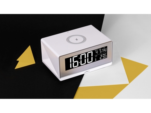 Изображение №8 | Часы с беспроводным зарядным устройством «Timebox 2» (белый)