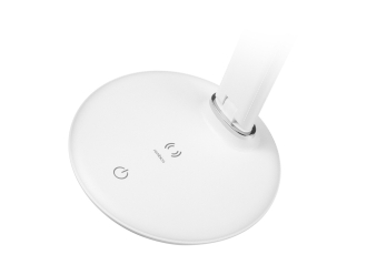 Изображение №4 | Настольная лампа с беспроводной зарядкой «LED FAROS» (белый)