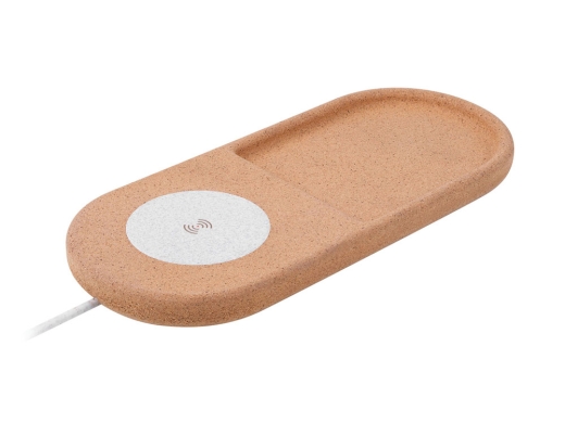 Изображение №1 | Беспроводное зарядное устройство «NEO Eco XL», 10 Вт (светло-коричневый)