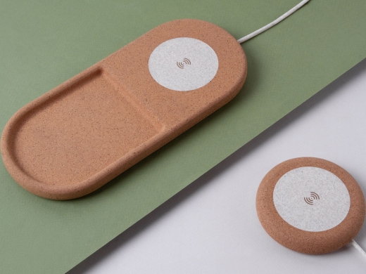 Изображение №7 | Беспроводное зарядное устройство «NEO Eco XL», 10 Вт (светло-коричневый)