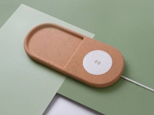 Изображение №8 | Беспроводное зарядное устройство «NEO Eco XL», 10 Вт (светло-коричневый)