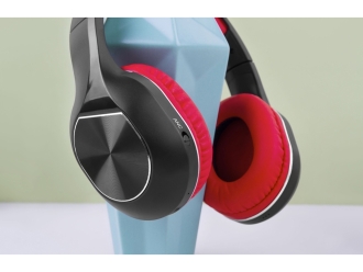 Изображение №7 | Беспроводные наушники «mySound BH-17 ANC» (черный, красный)