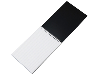 Изображение №3 | Блокнот А5 в пластиковой обложке (черный)