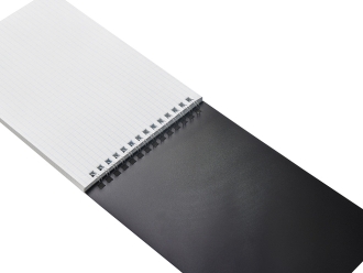 Изображение №4 | Блокнот А5 в пластиковой обложке (черный)