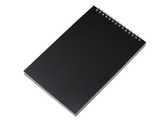 Изображение №1 | Блокнот А5 в пластиковой обложке (черный)