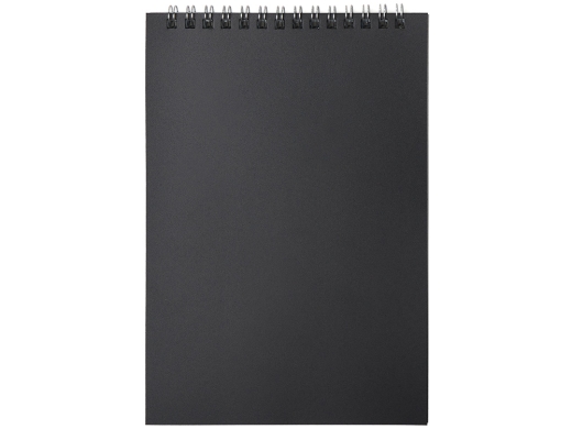 Изображение №2 | Блокнот А5 в пластиковой обложке (черный)