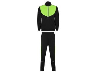 Изображение №1 | Спортивный костюм «Evans», мужской 2XL (черный/лаймовый)