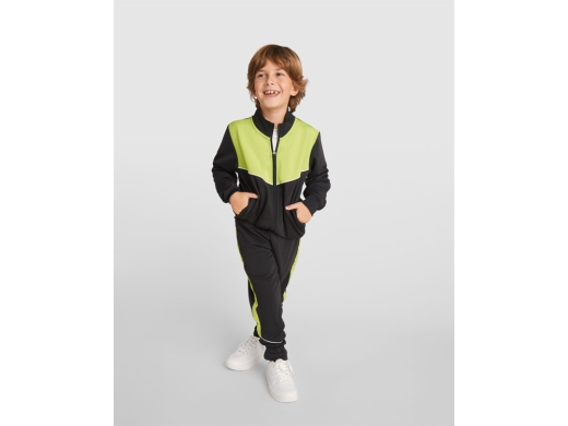 Изображение №2 | Спортивный костюм «Evans», мужской 2XL (черный/лаймовый)