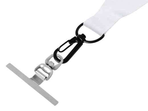 Изображение №4 | Лента под сублимацию для телефона с замком обрыва, 2 см (белый)