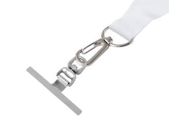 Изображение №4 | Лента под сублимацию для телефона с замком обрыва, 2 см (белый)