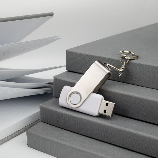 Изображение №4 | Флешка Twist, белая, 8 Гб