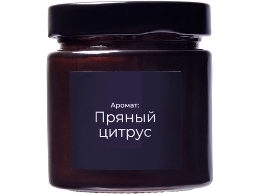 Изображение №2 | Свеча ароматическая «Noella», пряный цитрус (коричневый)