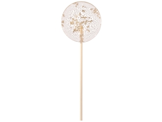 Изображение №2 | Леденец «Круг» с посыпкой (прозрачный)