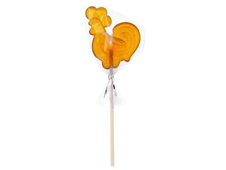 Изображение №4 | Леденец «Петушок» со вкусом апельсина (желтый)